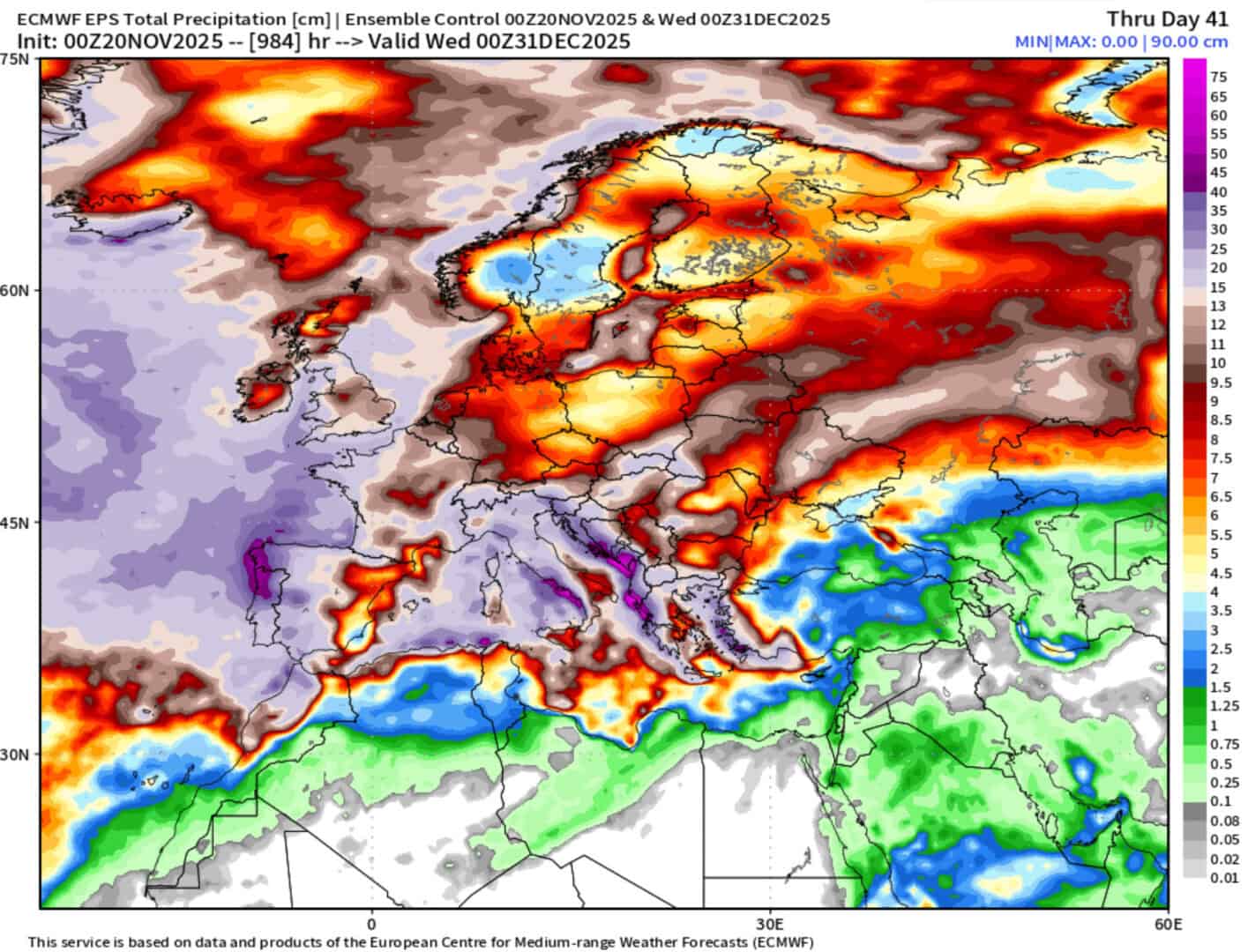precipitazioni di dicembre 23