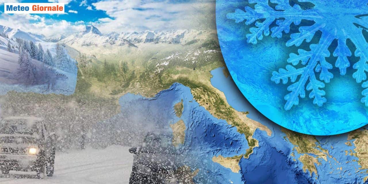 Calo vistoso delle temperature dalla settimana del 17 Novembre