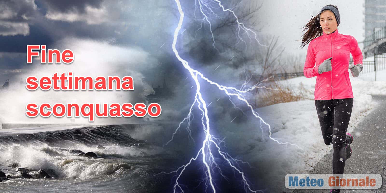 Stop Alta Pressione da sabato 15. Nevicate, temporali, crollo temperatura