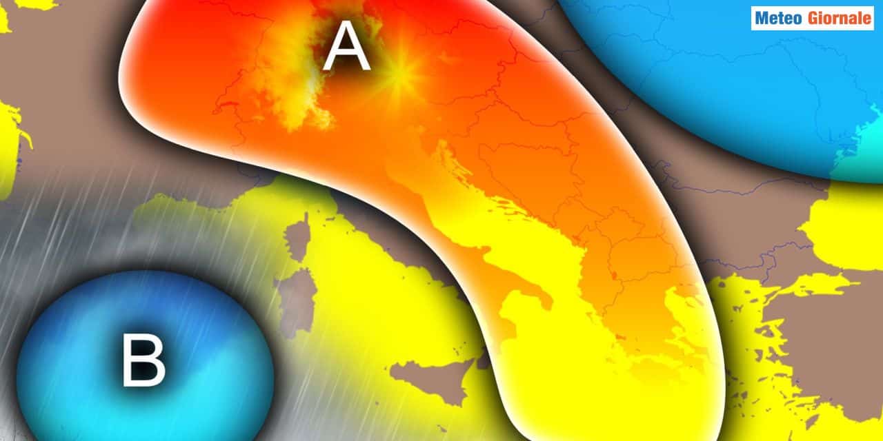 Dall'anticiclone al maltempo