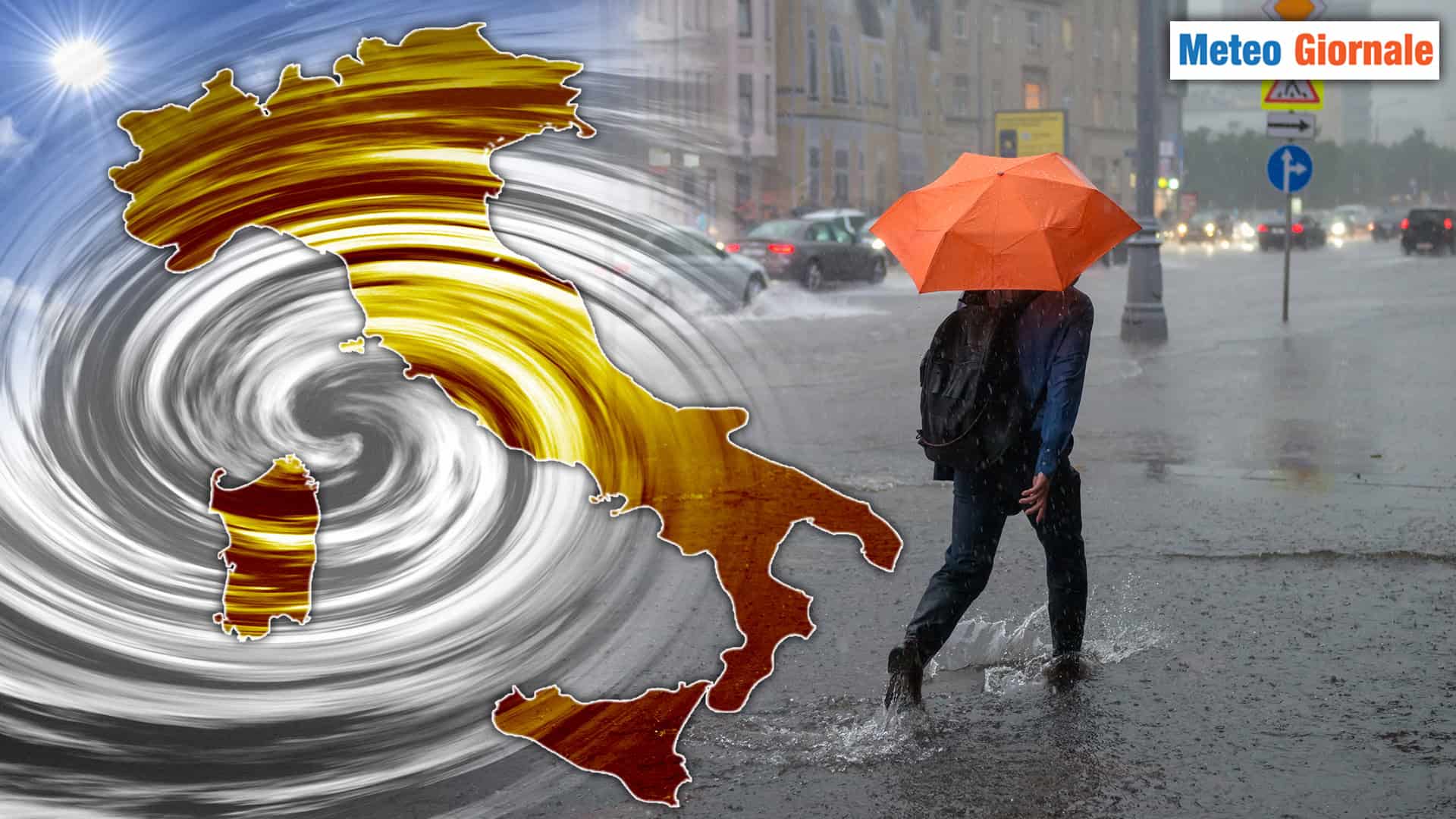 Ciclone al Sud: Giovedì, piogge e vento, poi si volta pagina
