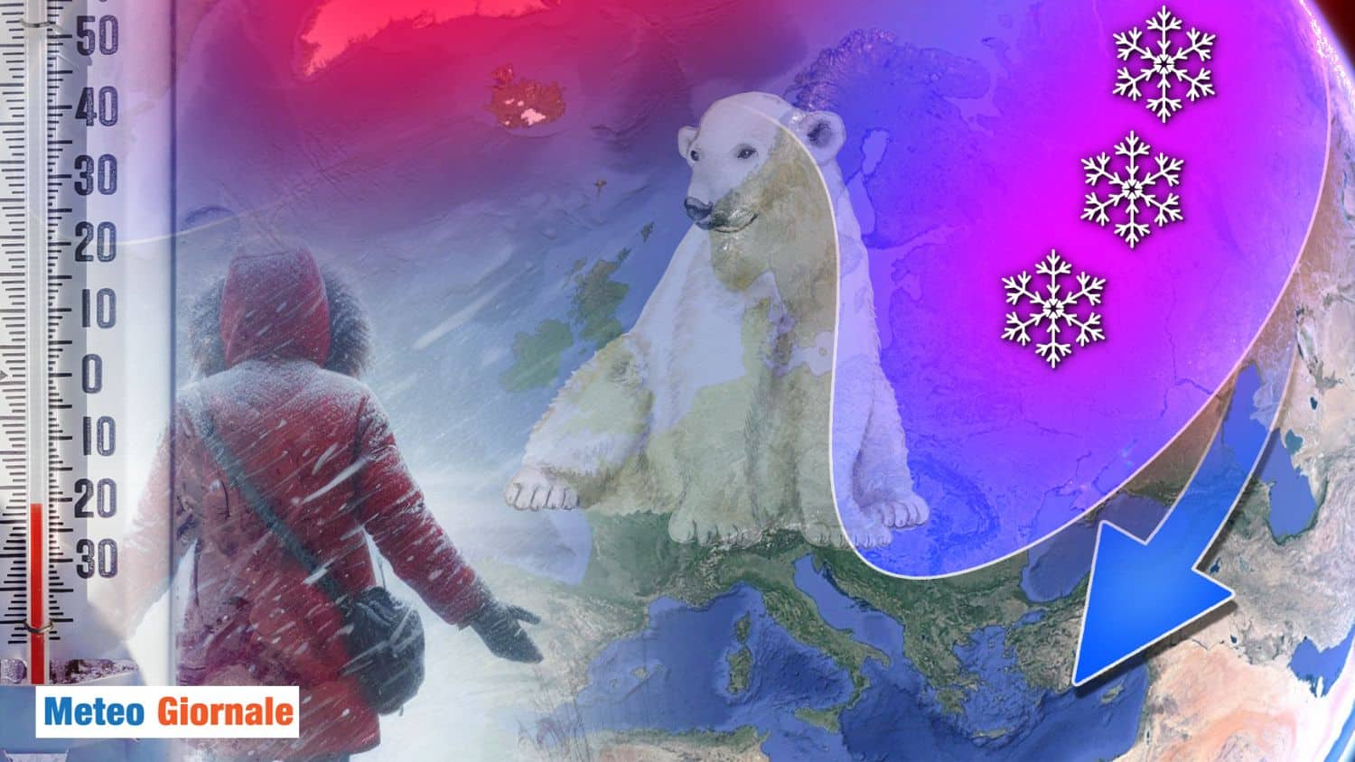 Meteo, il gigante del freddo si sta svegliando? Ecco quando l’Anticiclone Russo-Siberiano può colpire