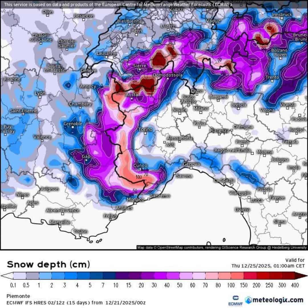 Accumulo neve