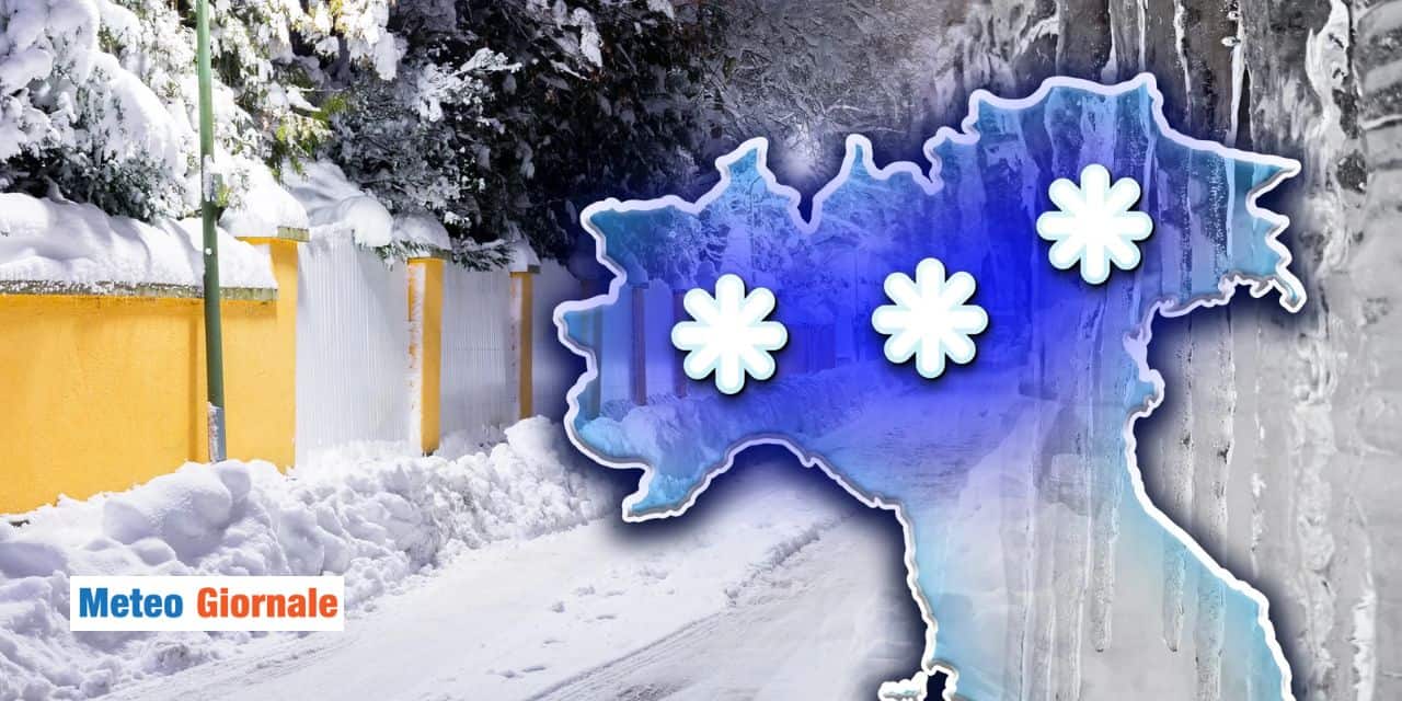 50 cm di NEVE in Valle Padana: ecco perché non sarebbe in contrasto col Riscaldamento Globale