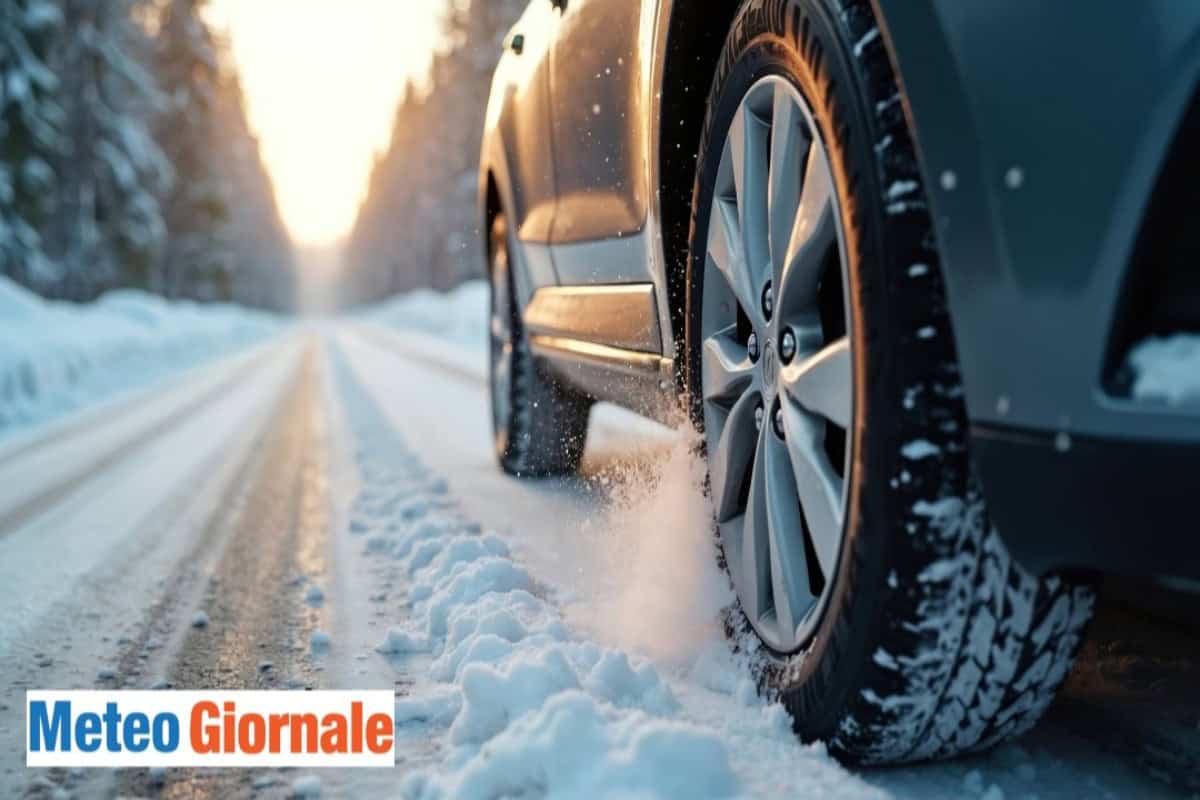Gomme invernali: le MAPPE meteo dicono che il momento è ADESSO
