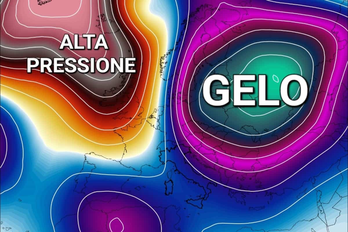 Scenario meteo ancora aperto: l’Anticiclone può fermare il GELO sull’Italia