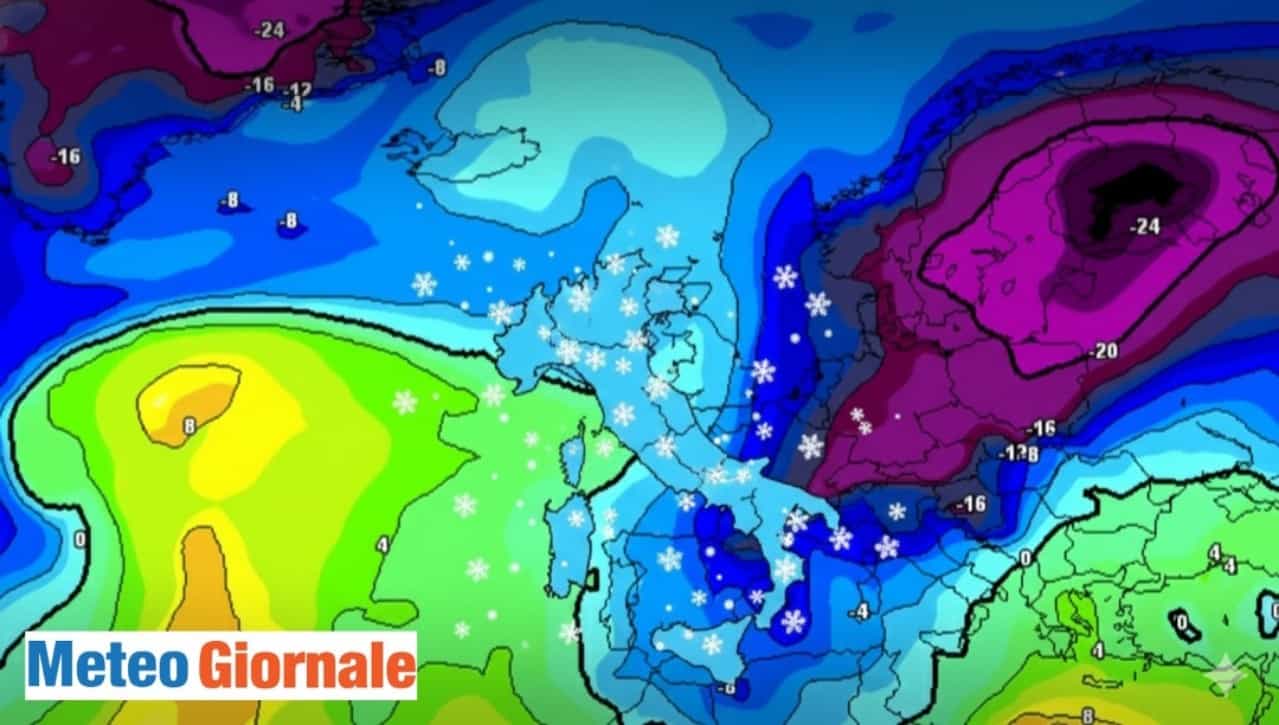 Meteo: Inverno appena cominciato, come nel FEBBRAIO 2012