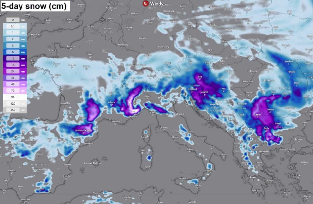 Neve Italia