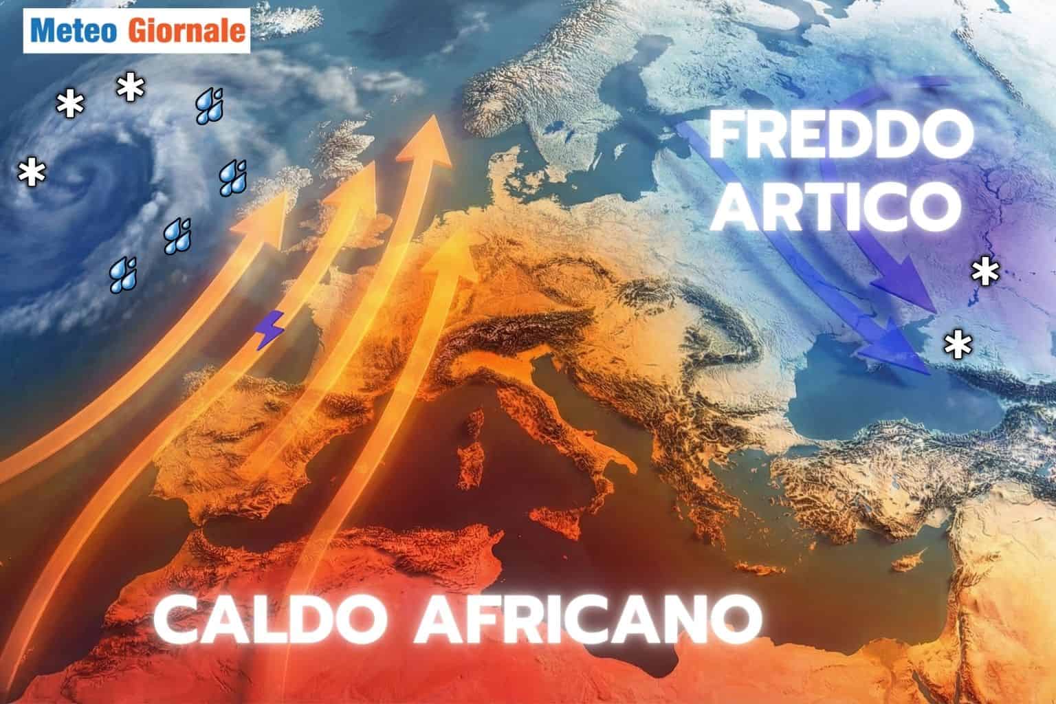 Meteo: l’incubo non è finito, l’Anticiclone Africano minaccia Gennaio