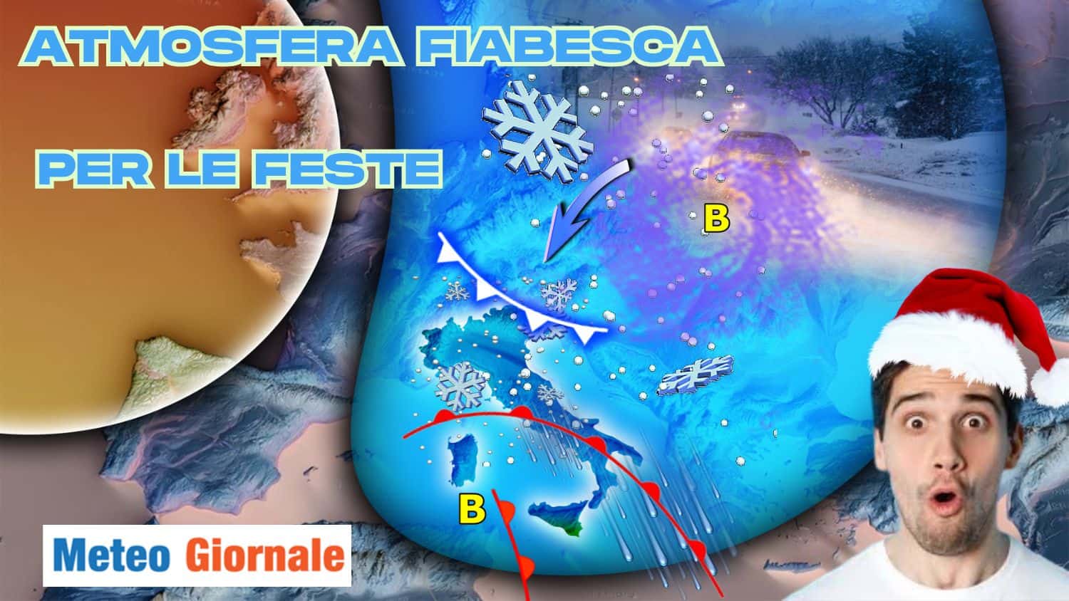 Freddo e fiocchi per le feste: crescono le possibilità. Ecco quando rischio più freddo