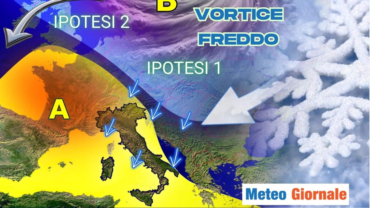 E se il freddo di Capodanno non raggiungesse più l’Italia? Ipotesi al vaglio