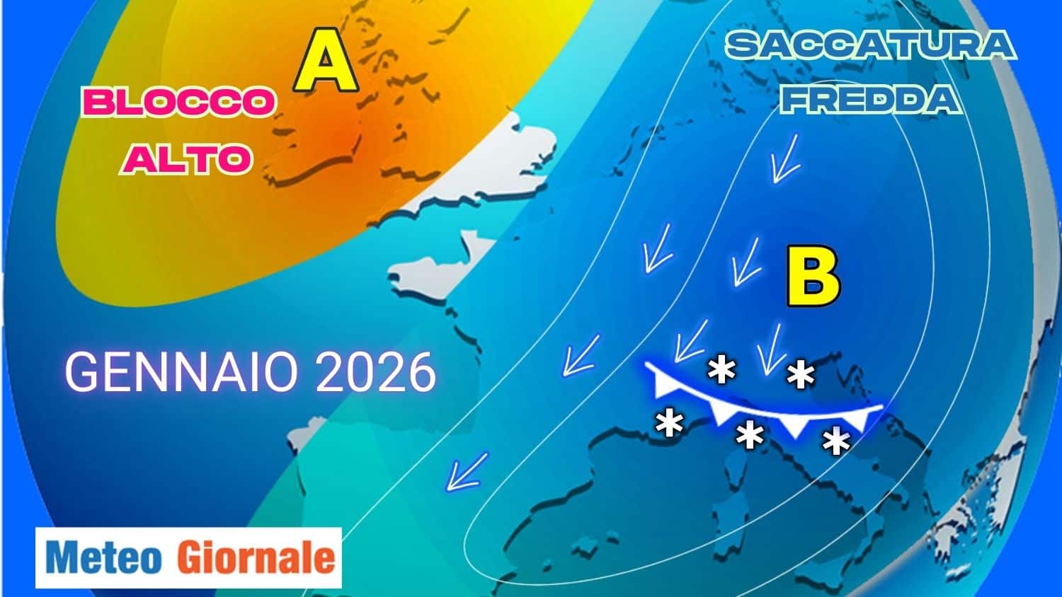 Incredibile tendenza fredda per gennaio 2026: le ultimissime dal modello europeo
