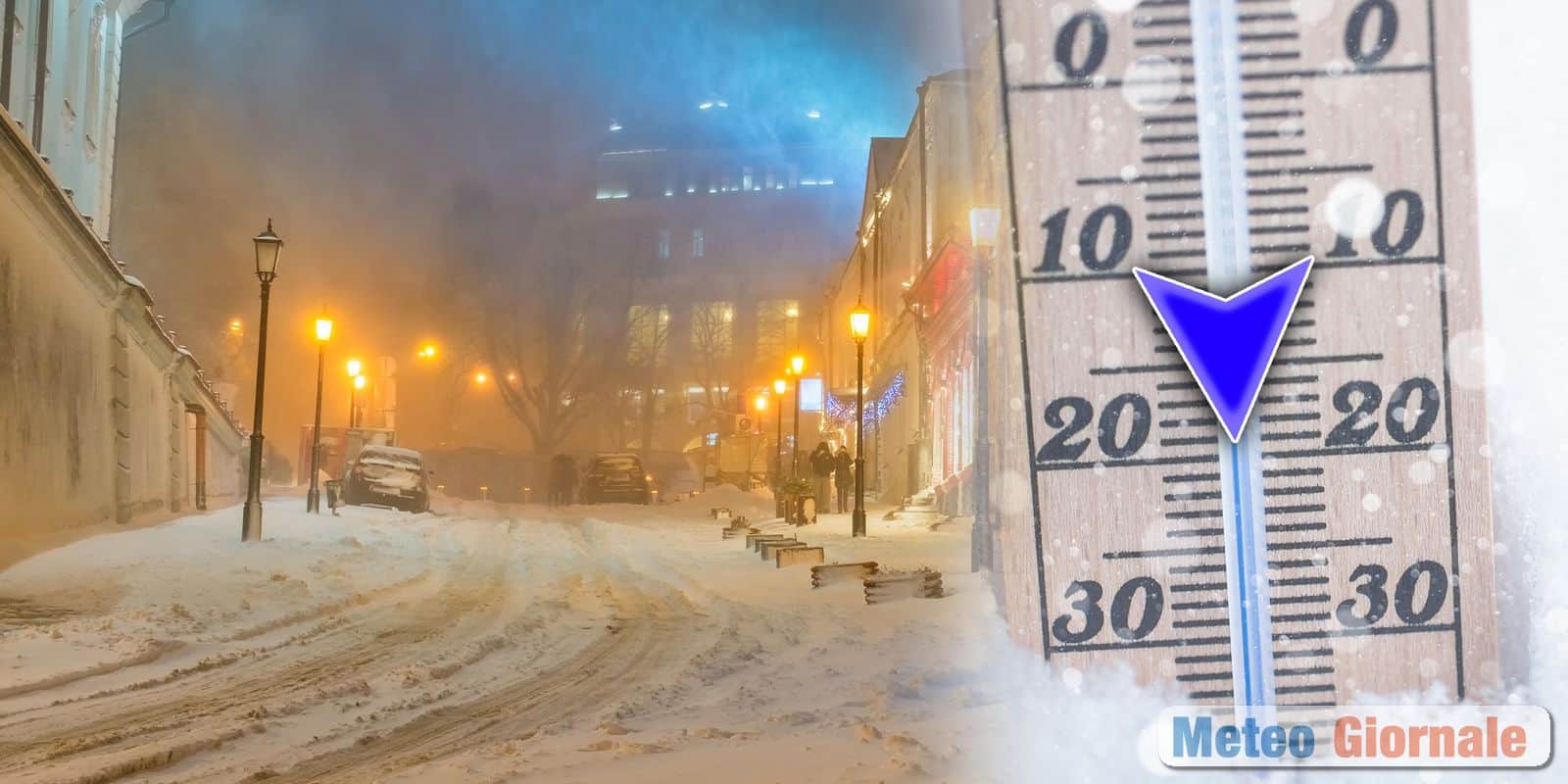 Meteo Capodanno possibile gelo storico sull’Italia a fine anno