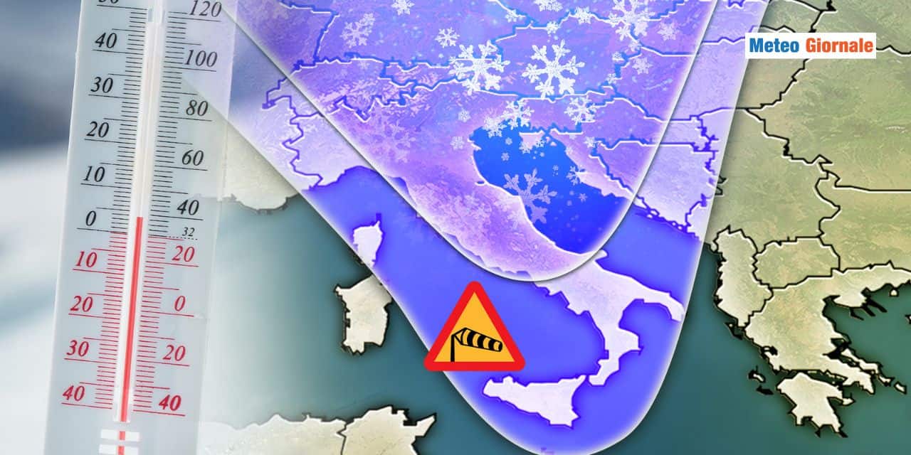 colata artico continentale meteo 2512