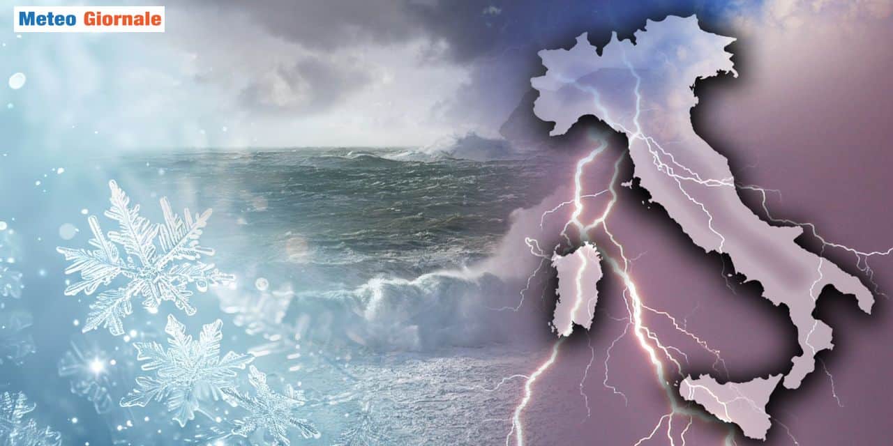 Italia alle prese con meteo avverso la prossima settimana