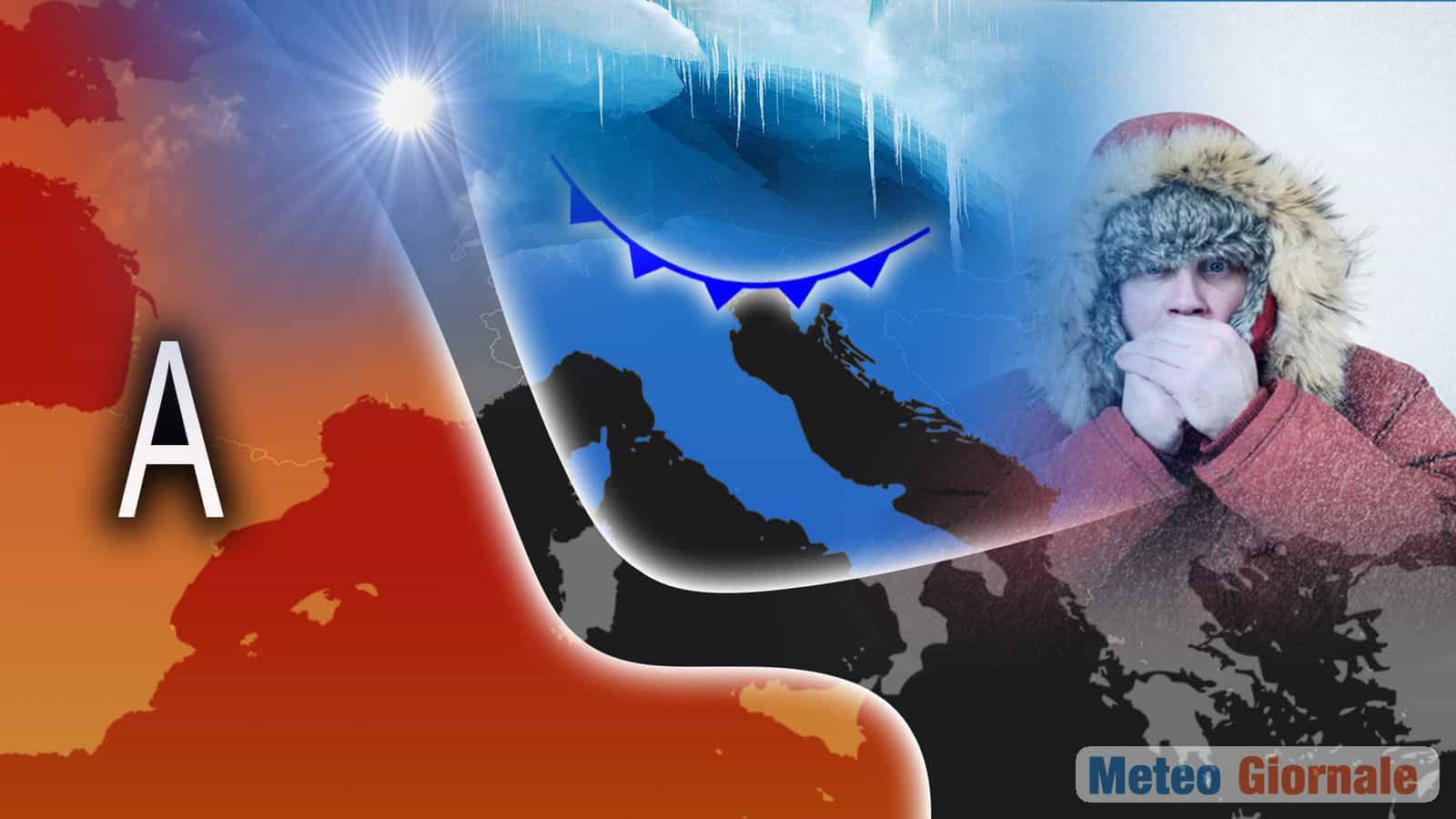 Meteo, fine dicembre, l’Italia verso una SVOLTA GELIDA: cosa può succedere dopo il 28