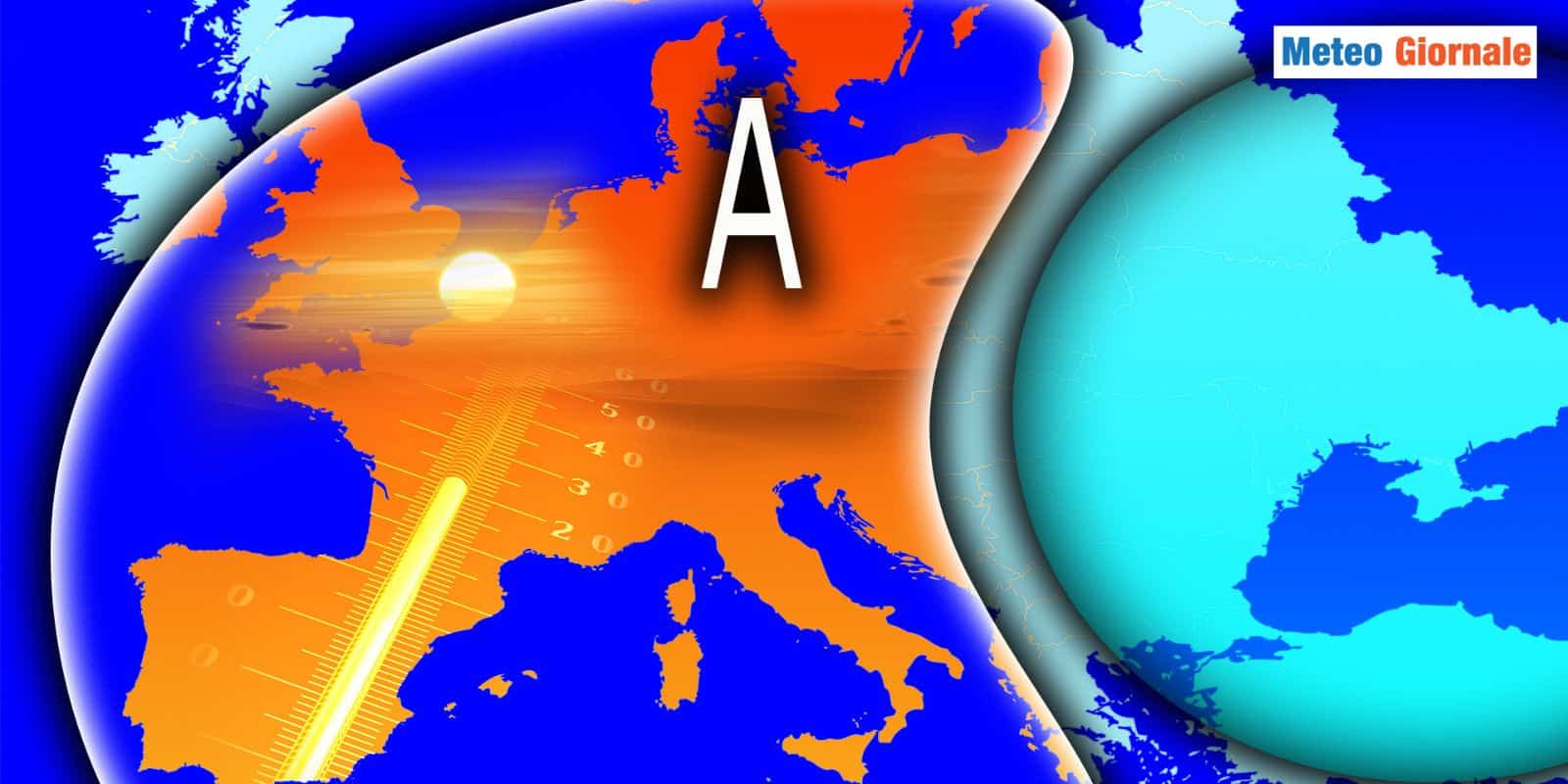 Temperature in forte aumento: il mite Anticiclone sta per imporsi