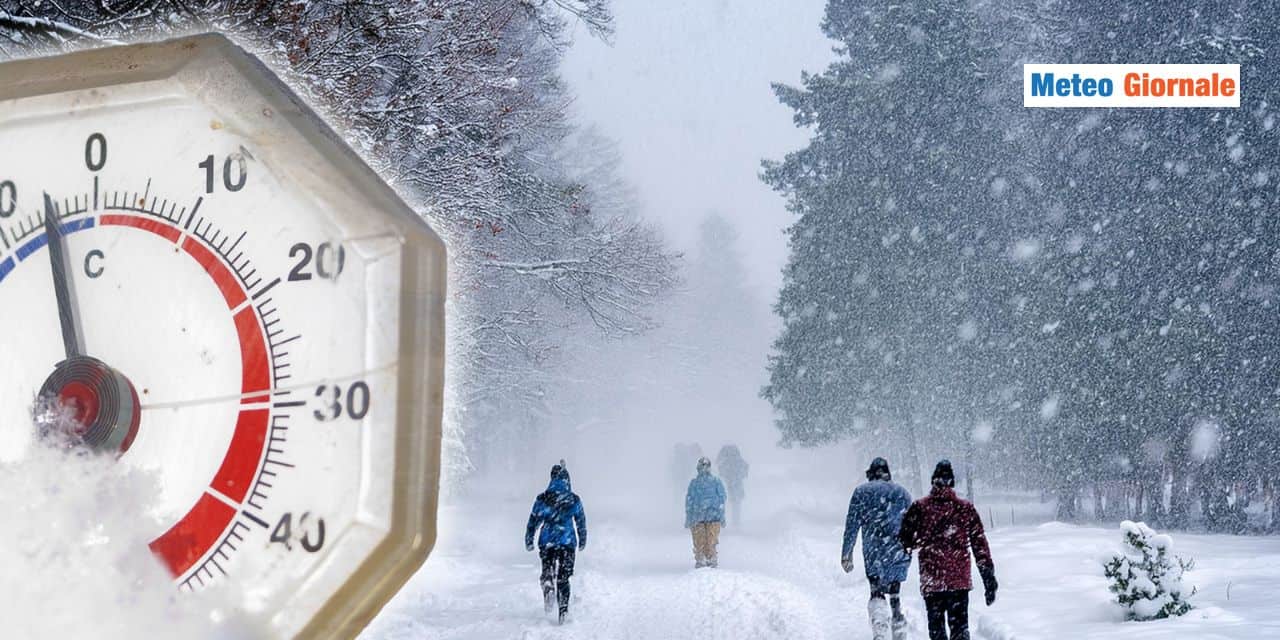 La Befana porta il gran freddo, rischio NEVE su queste zone