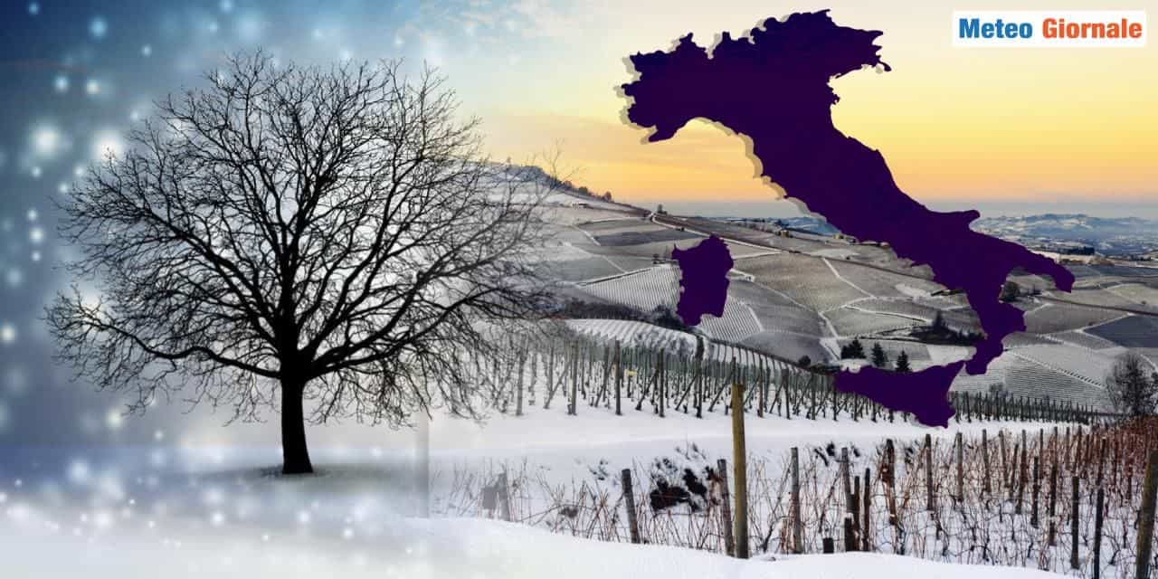 Neve in arrivo sui rilievi alpini anche in gran quantità