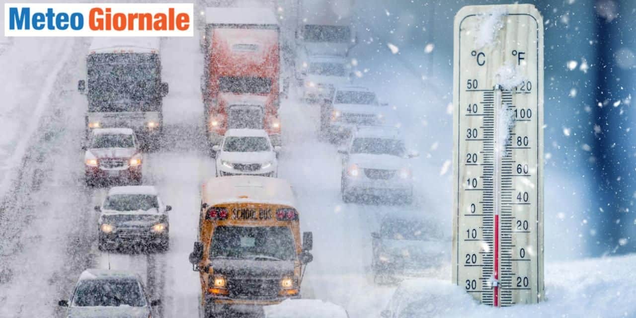 Neve e termometri in picchiata