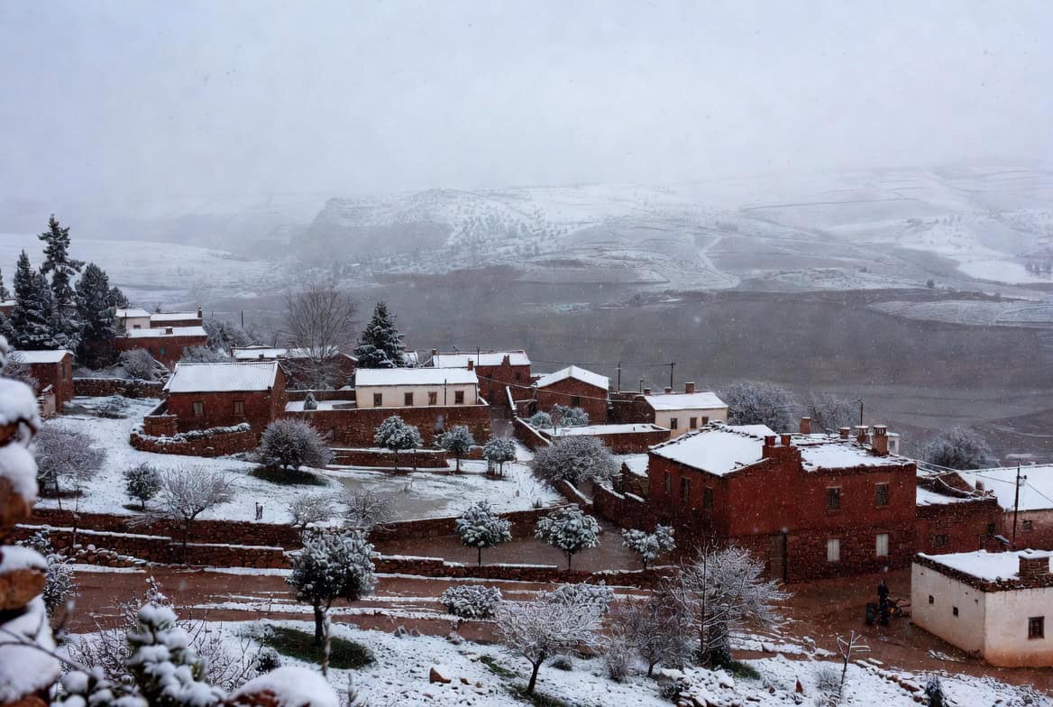 Algeria, forti nevicate sino a quote basse
