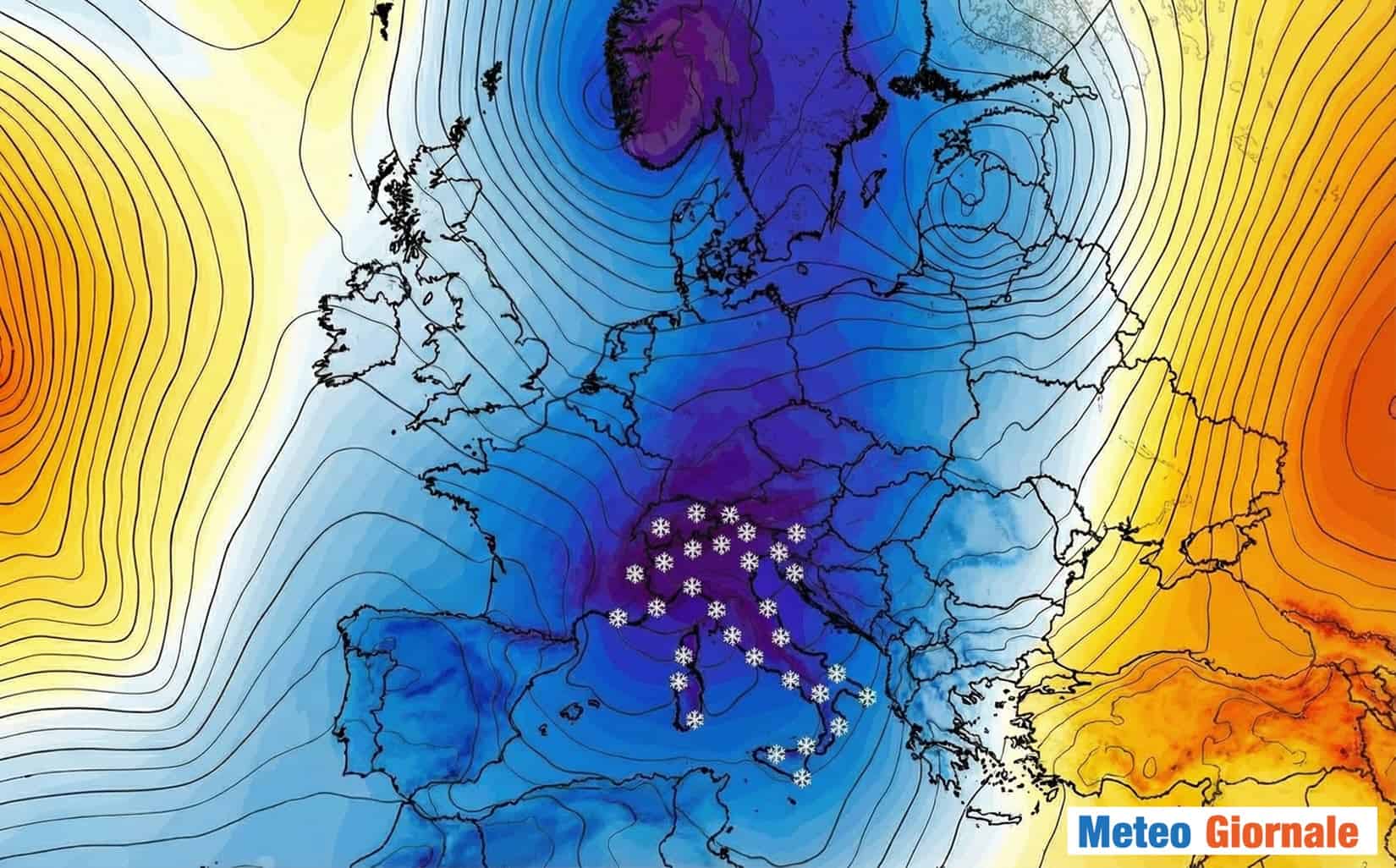 Inverno, galoppante verso il gelo che nessuno si aspetta: le “teleconnessioni” ideali