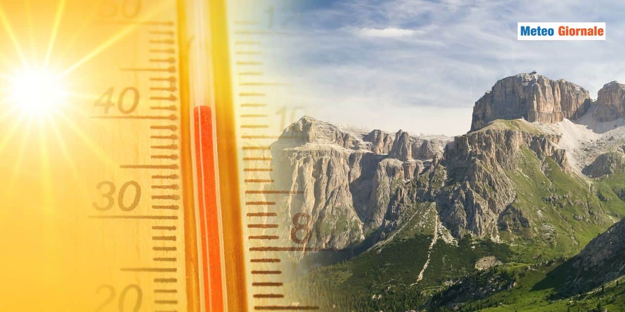 zero termico caldo meteo 0312