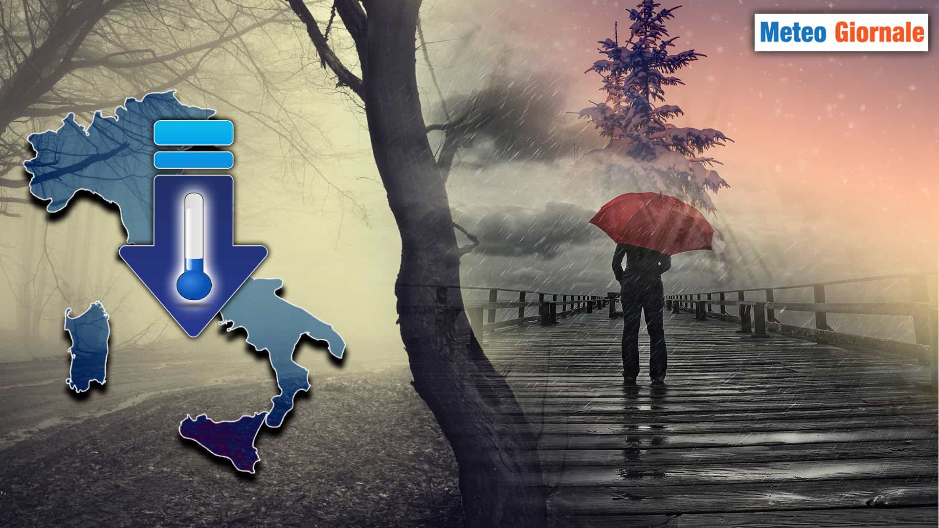 Meteo: Prossimi giorni tra Freddo Maltempo e Neve in basso