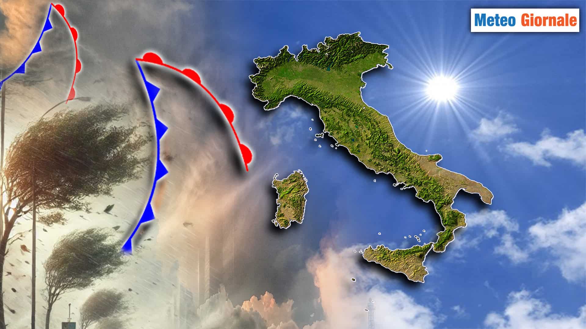 Meteo: Doppia perturbazione, weekend tra Piogge, Neve e Sole