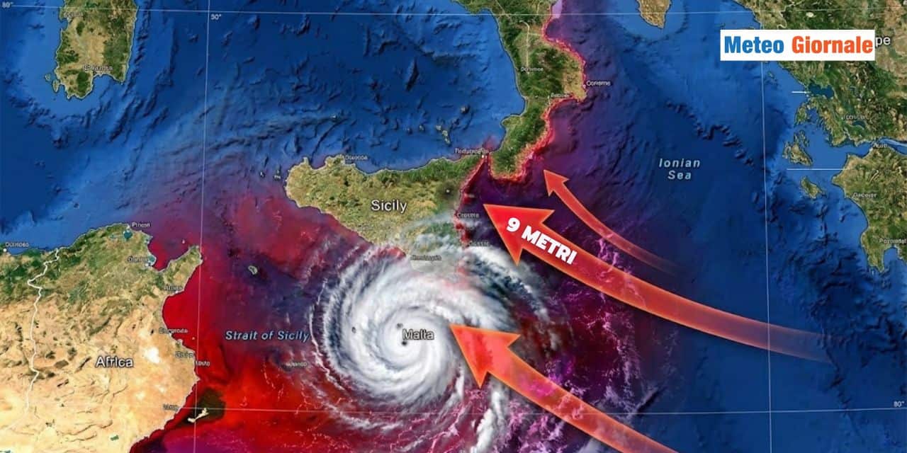 CICLONE mareggiata meteo 2101