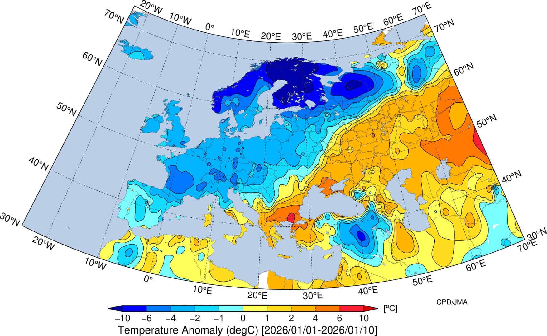 Meteo Gennaio 2026: iniziato tra gelo polare. Era prevedibile