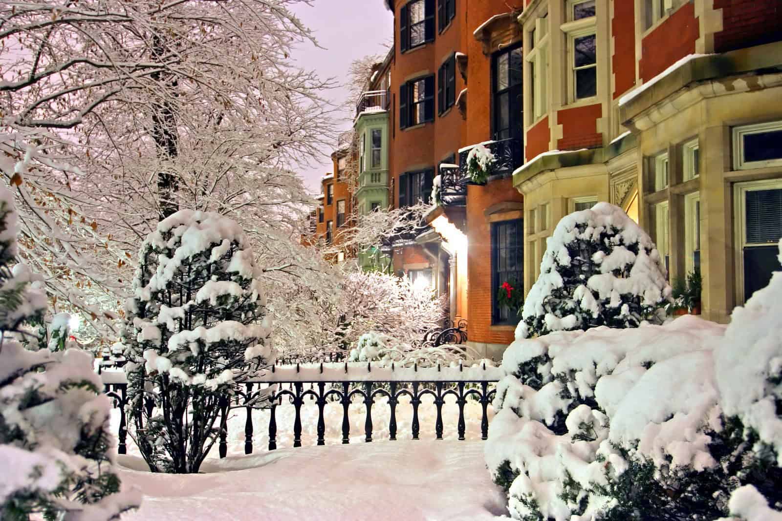 Boston, la metropoli dove l’inverno regala nevicate da sogno. Foto e webcam