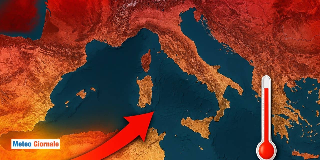 caldo in arrivo meteo 2701