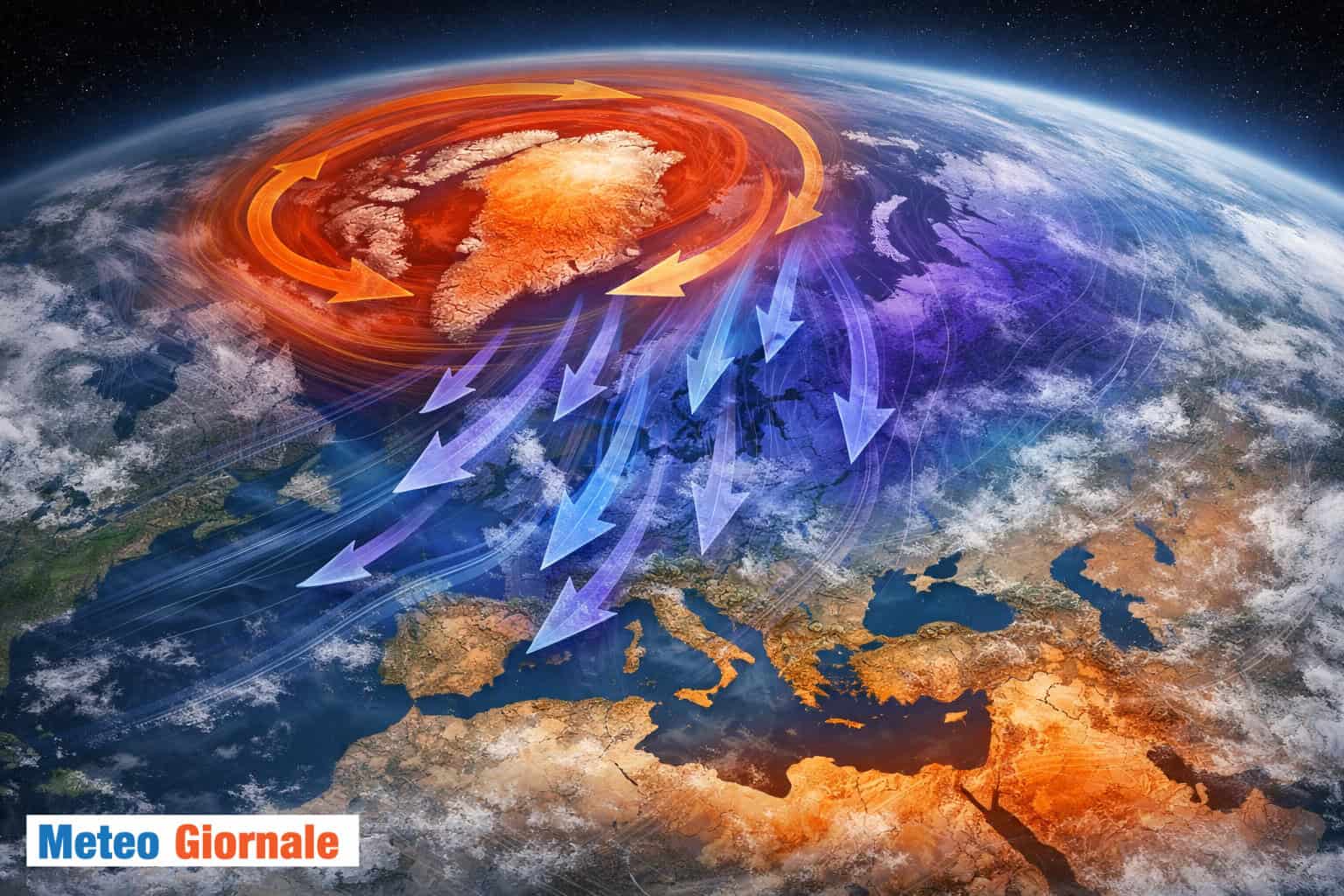 L’Artico in fiamme gela l’America: cosa rischia l’Europa