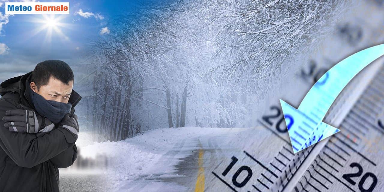 Freddo e neve sull'Italia
