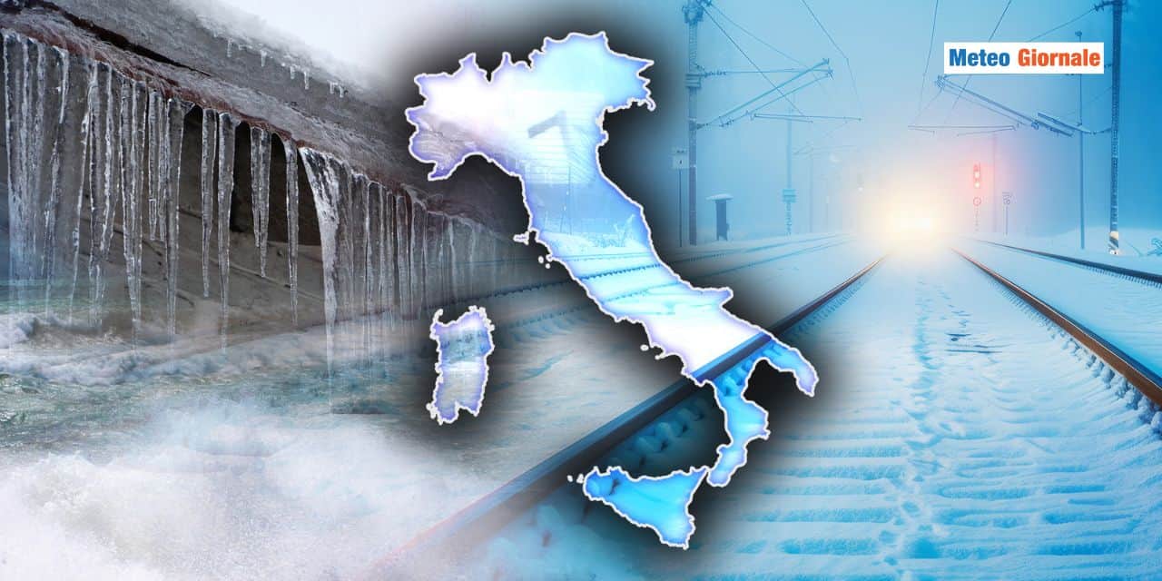 Che gelo Lunedì, sotto zero su gran parte d’Italia, poi svolta totale