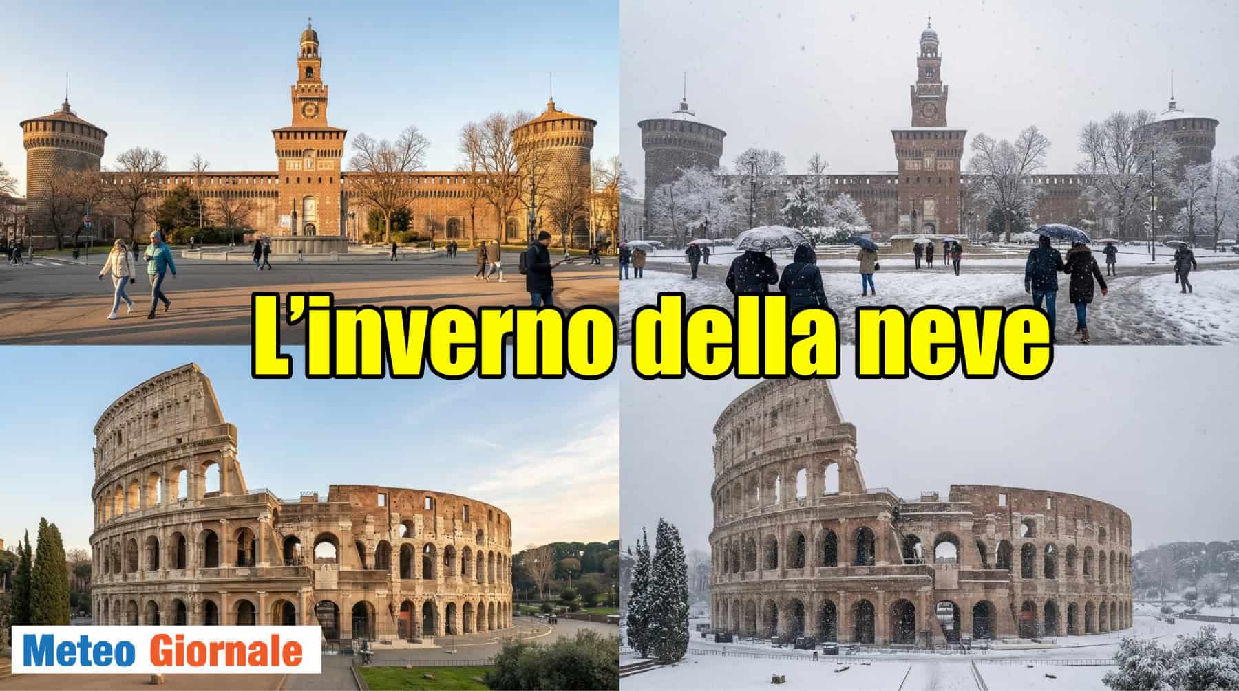 Meteo: bombolone di gelo russo minaccia l’Europa