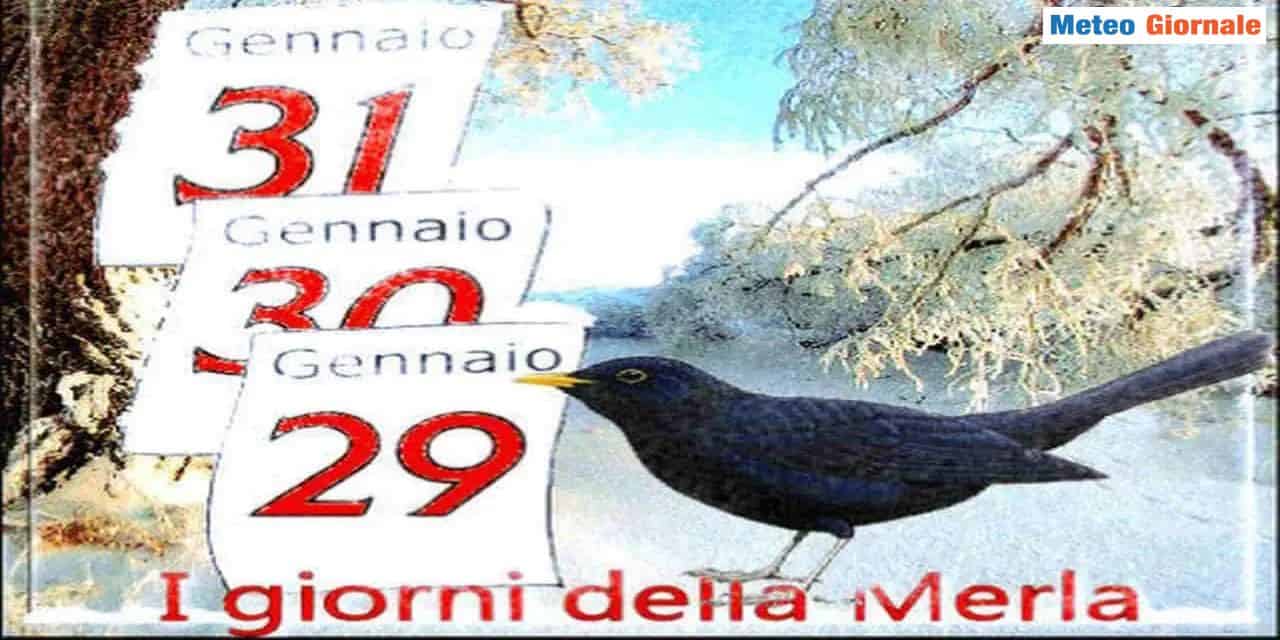 Niente freddo eccessivo per fine Gennaio
