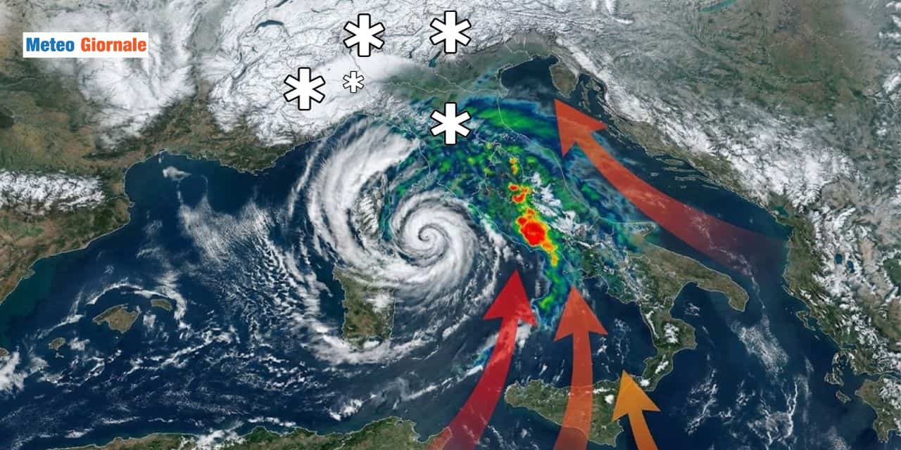 maltempo in arrivo neve meteo 2201