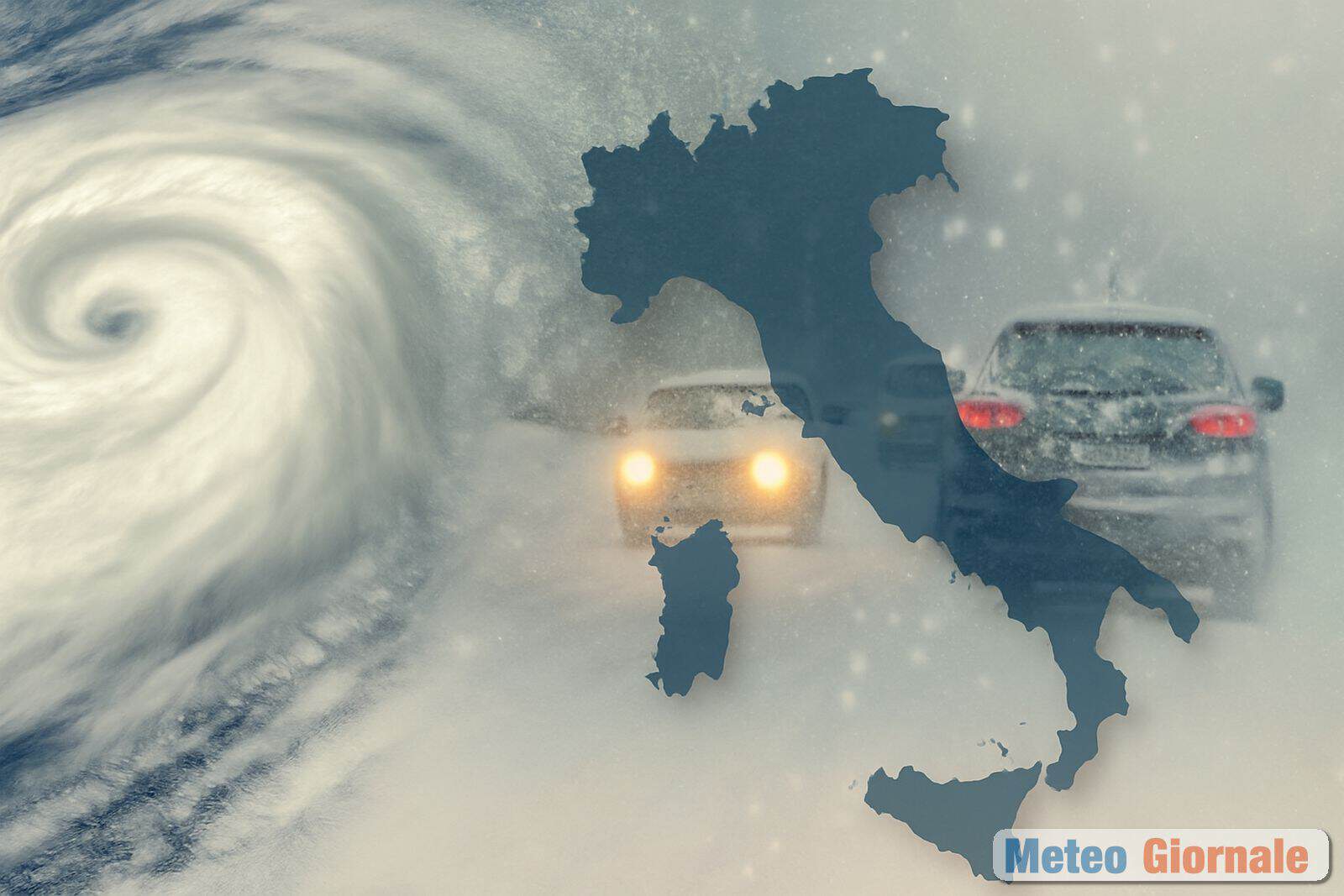 Meteo incredibile: CICLONE Mediterraneo e Aria Artica portano NEVE in pianura su queste 5 Regioni