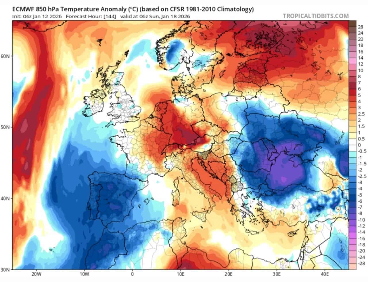 meteo nuovo impulso gelido