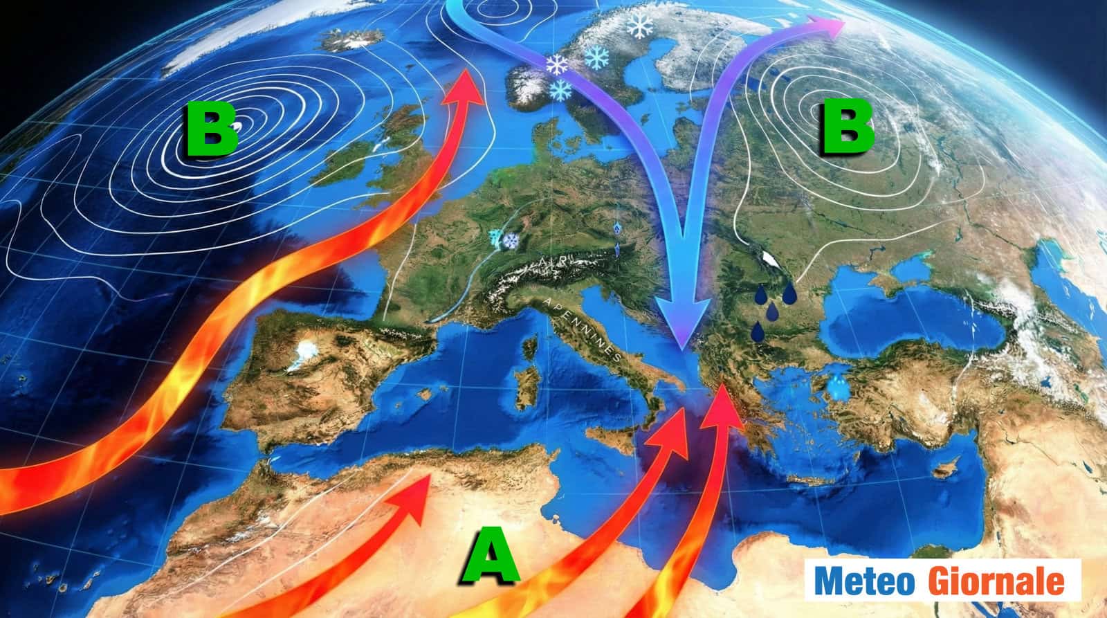Guerra tra modelli matematici meteo: chi vince tra GFS ed ECMWF?