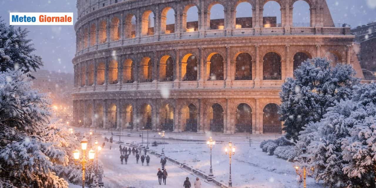 neve a roma meteo 0201