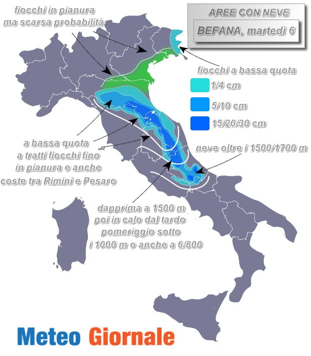 neve befana