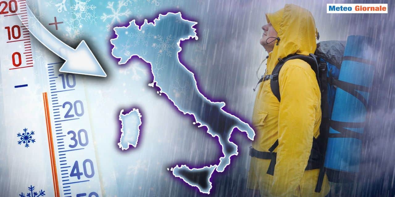 Neve in arrivo, fiocchi possibili in Val Padana