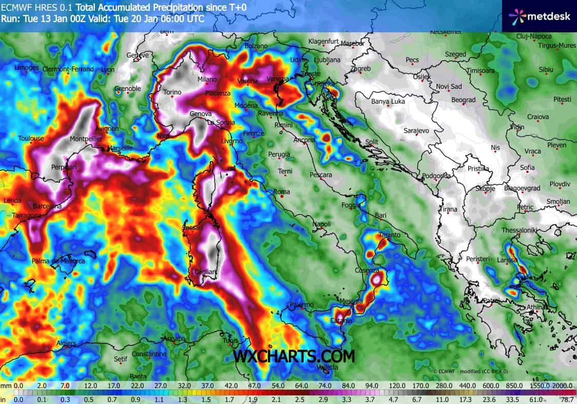 tra 72 ore svolta meteo ciclone mediterraneo italy
