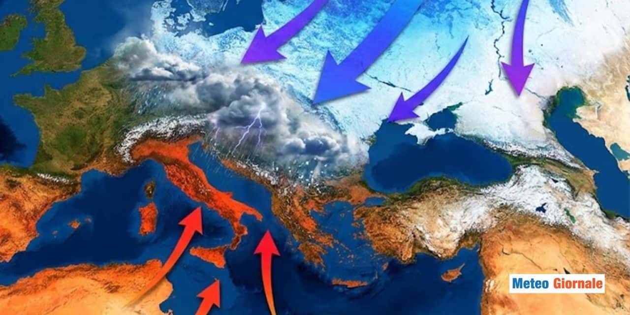 Lotta tra gelo estremo e tepore africano, 35 gradi di differenza in poco spazio