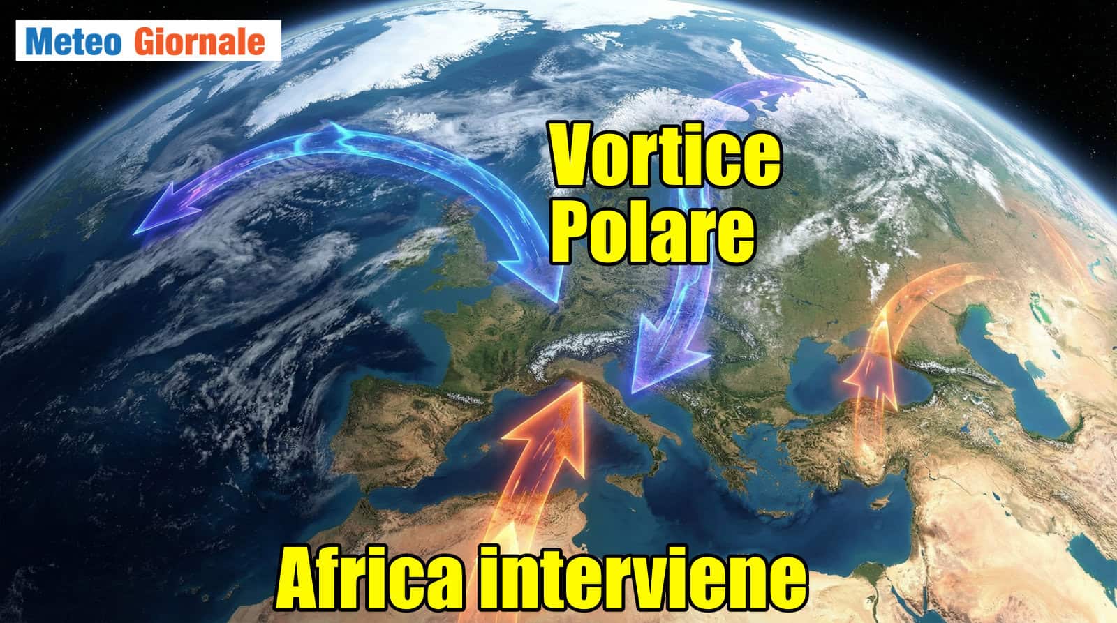 Il Vortice Polare si deforma gela il Nord America, ora rischia l’Europa