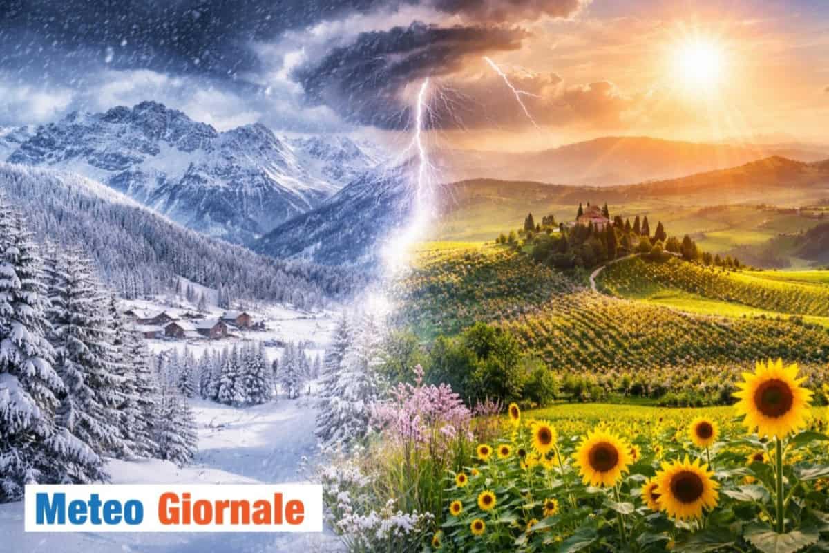 Allucinante Primavera: sbalzi termici folli sull’Italia