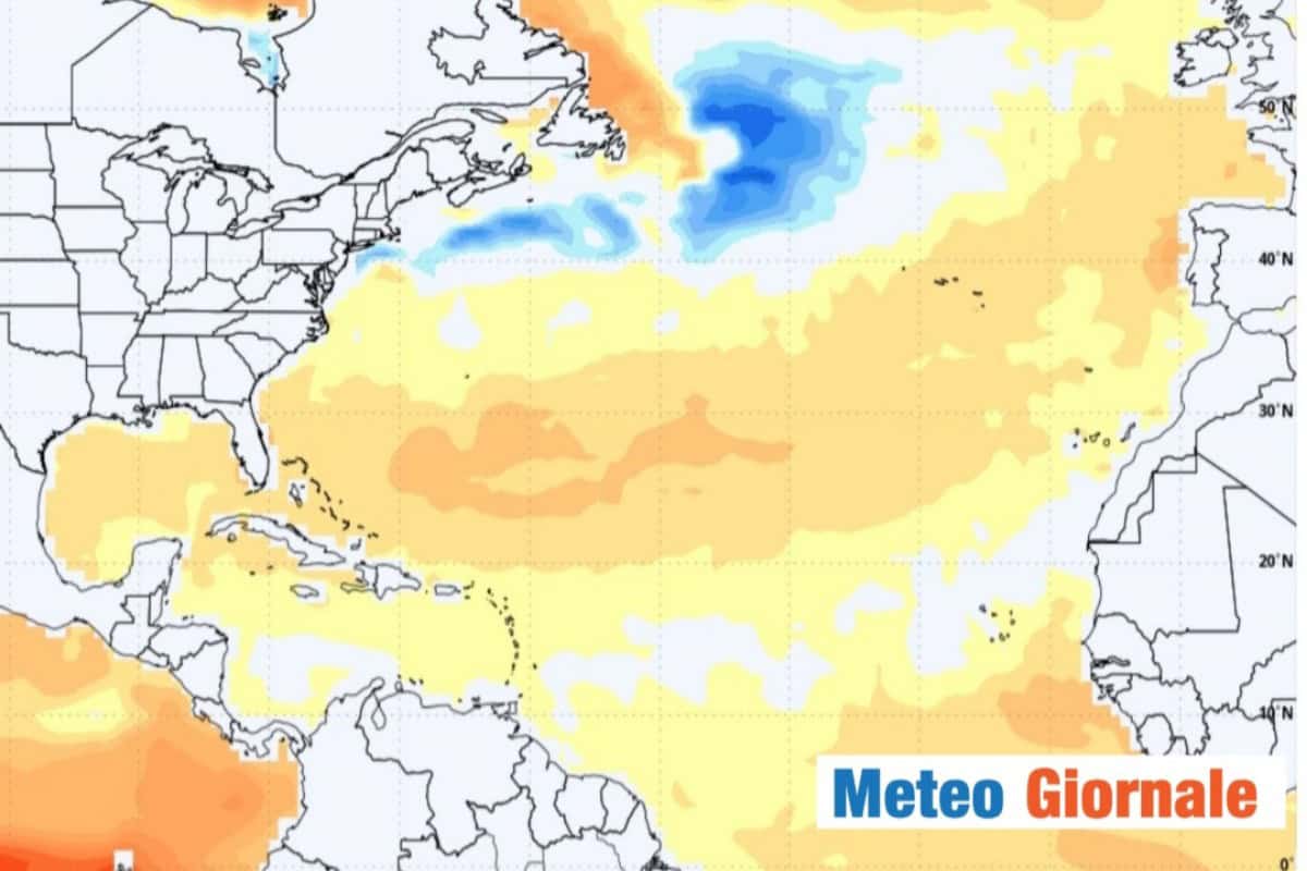 Meteo, El Niño accelera: l’Italia può finire nel “corridoio” delle TEMPESTE Atlantiche